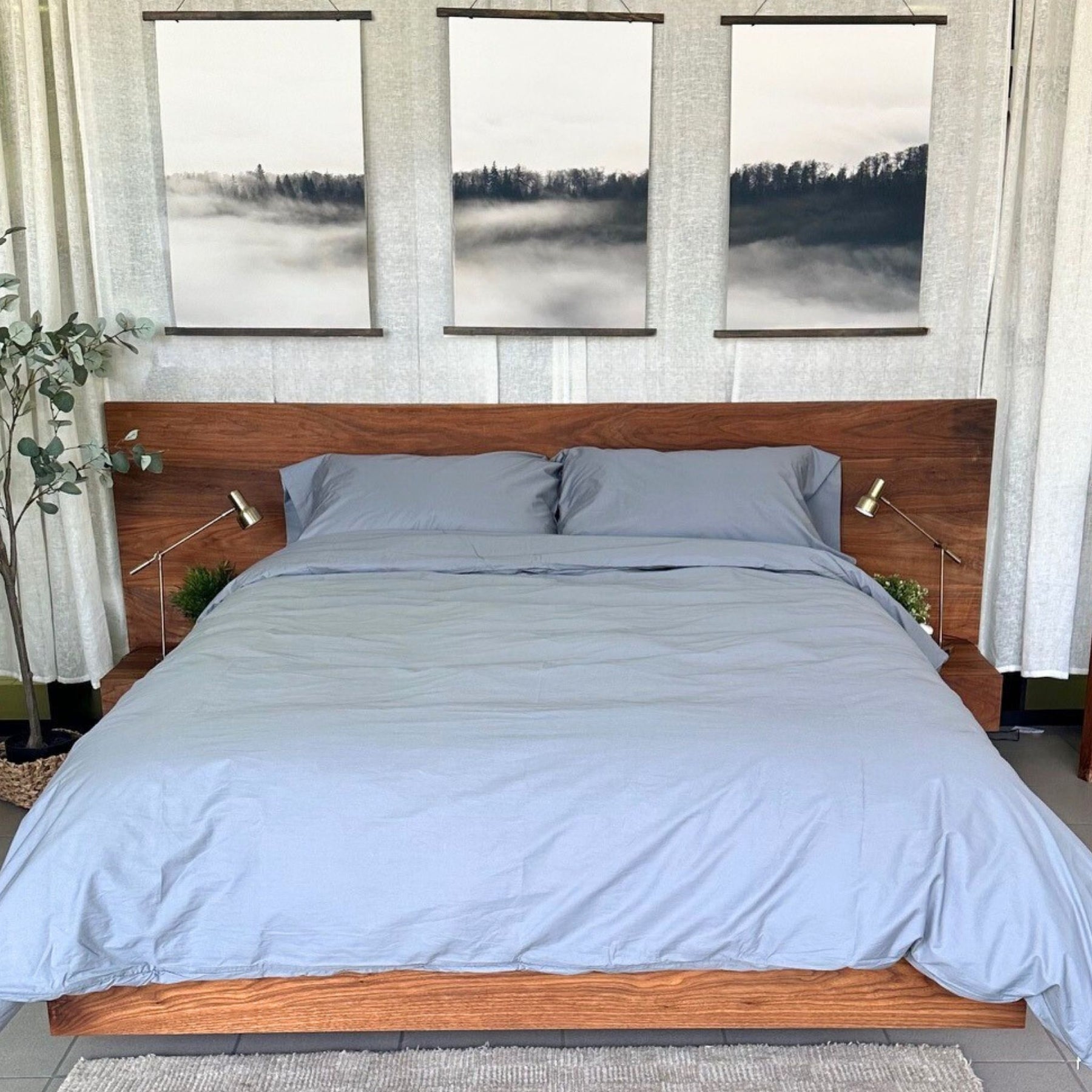 Stumptown Duvet Cover Organic Cotton Percale