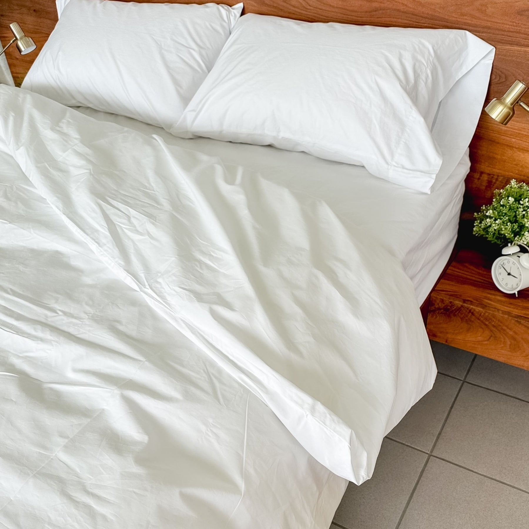 Stumptown Duvet Cover Organic Cotton Percale