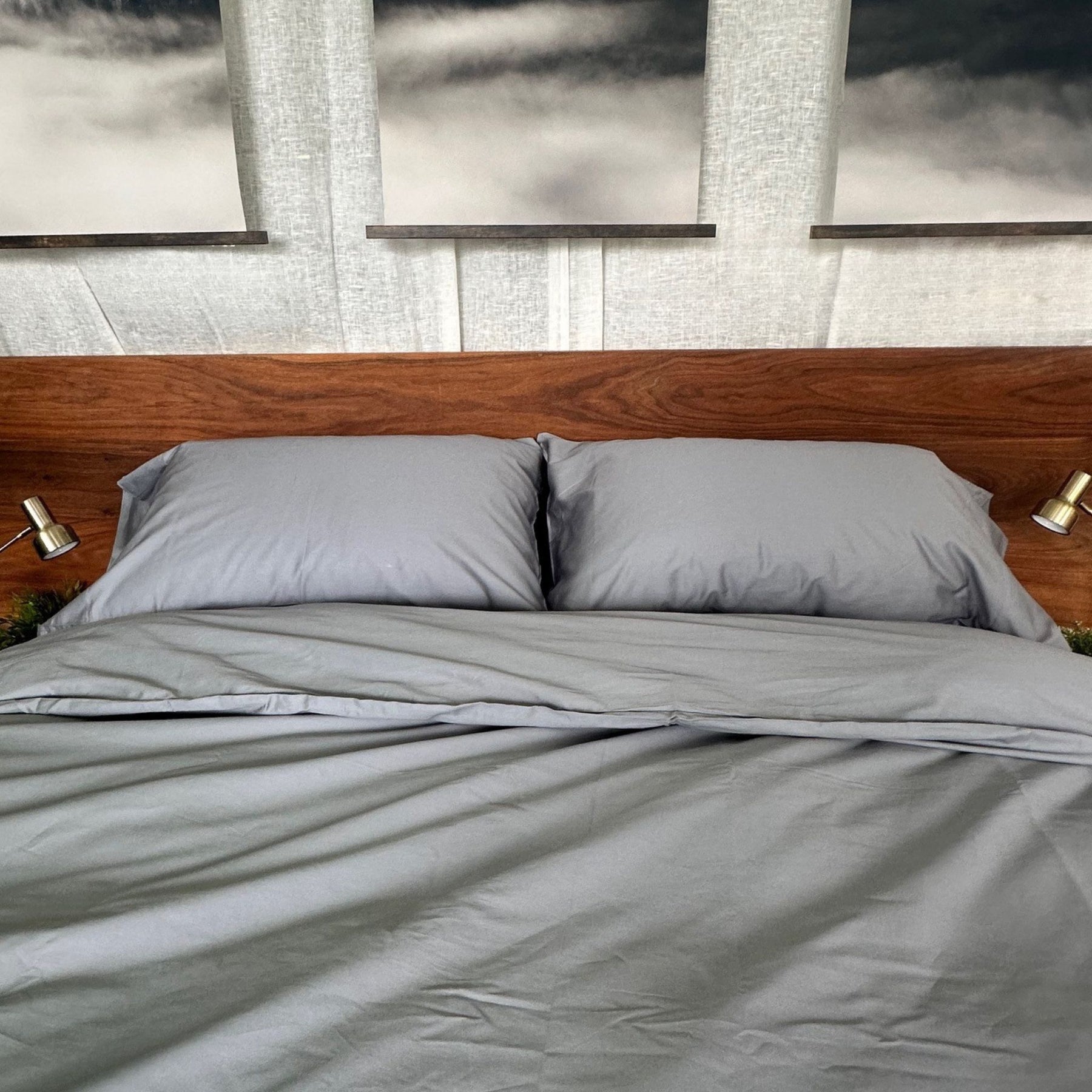 Stumptown Duvet Cover Organic Cotton Sateen