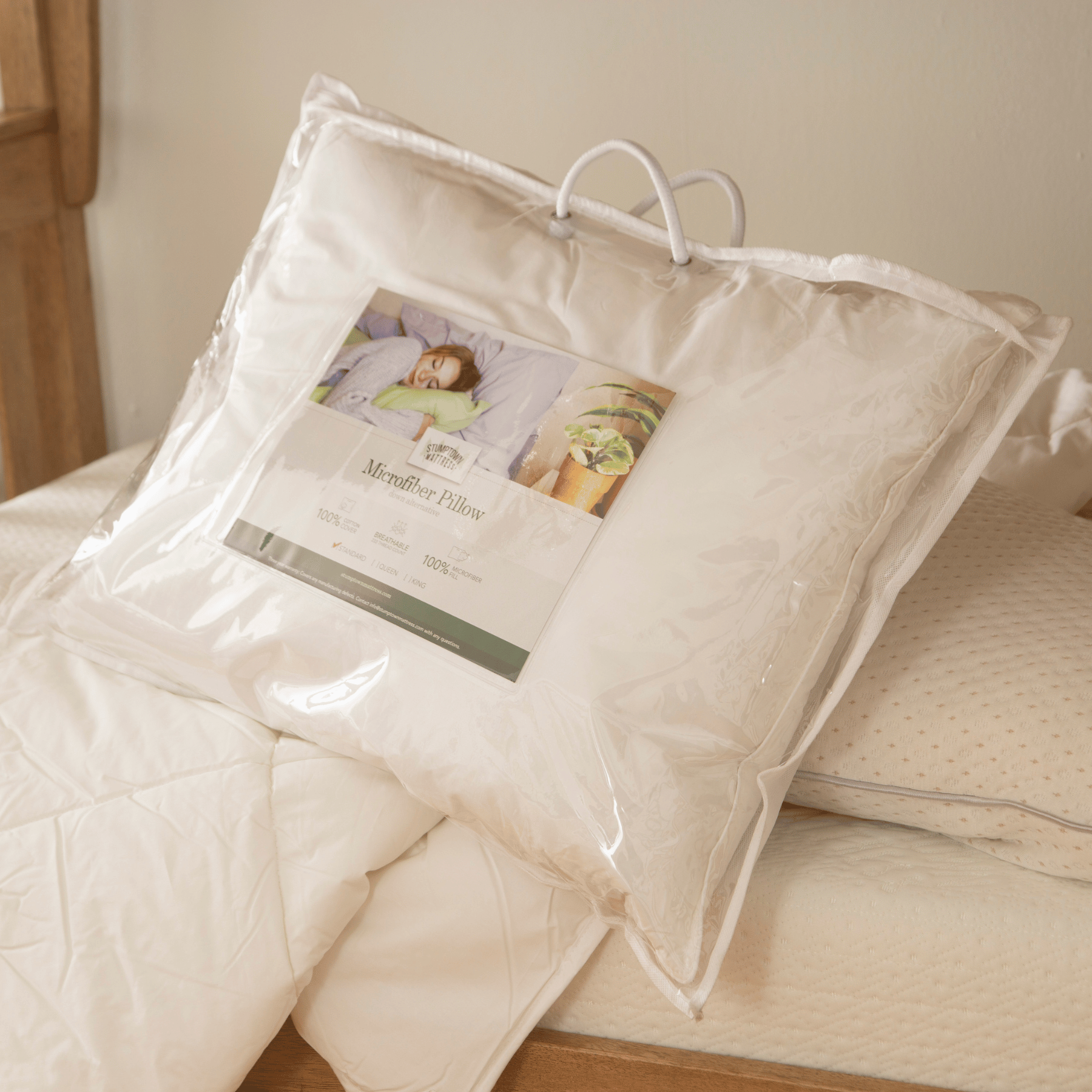 Stumptown Microfiber Pillow