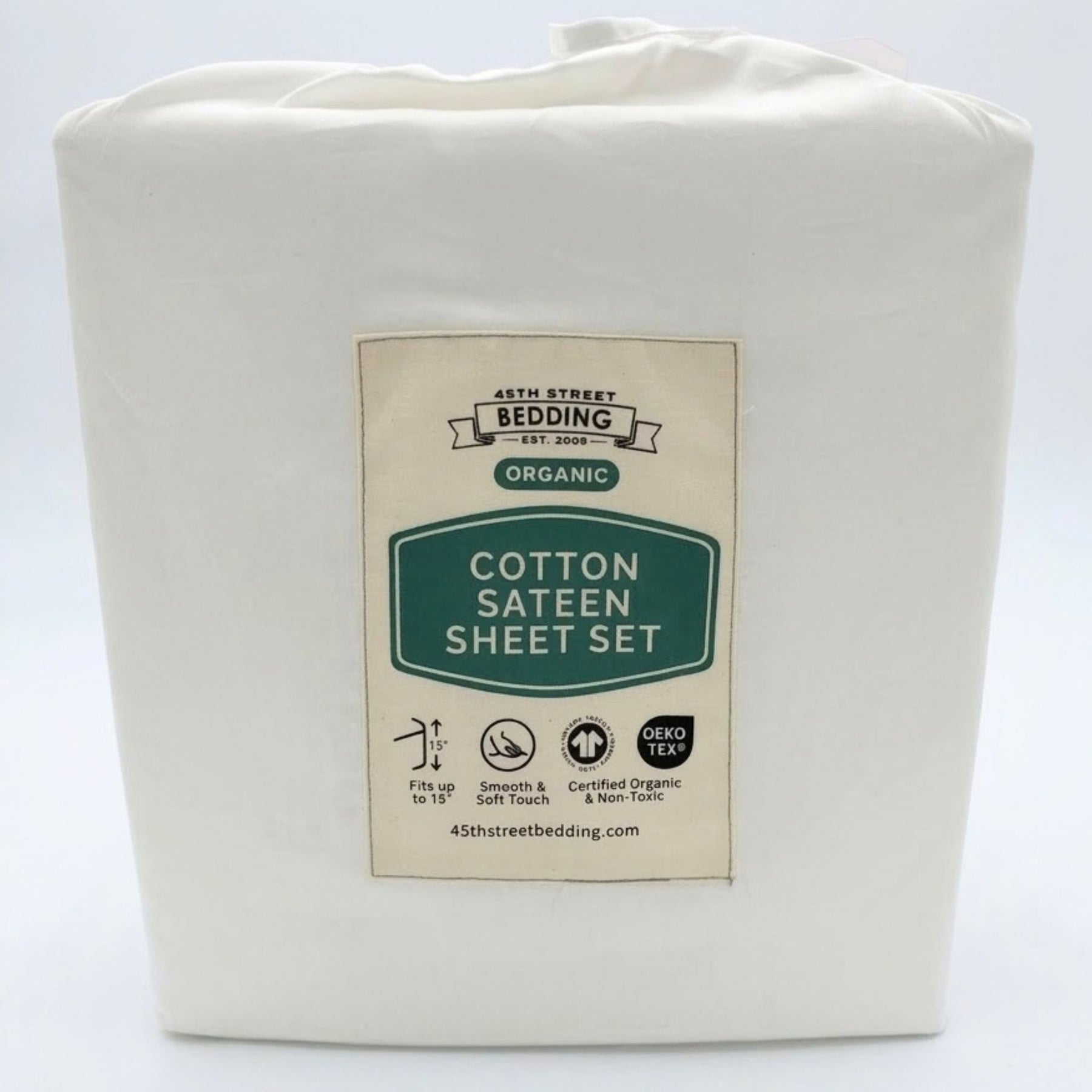 Stumptown Sheet Set Organic Cotton Sateen