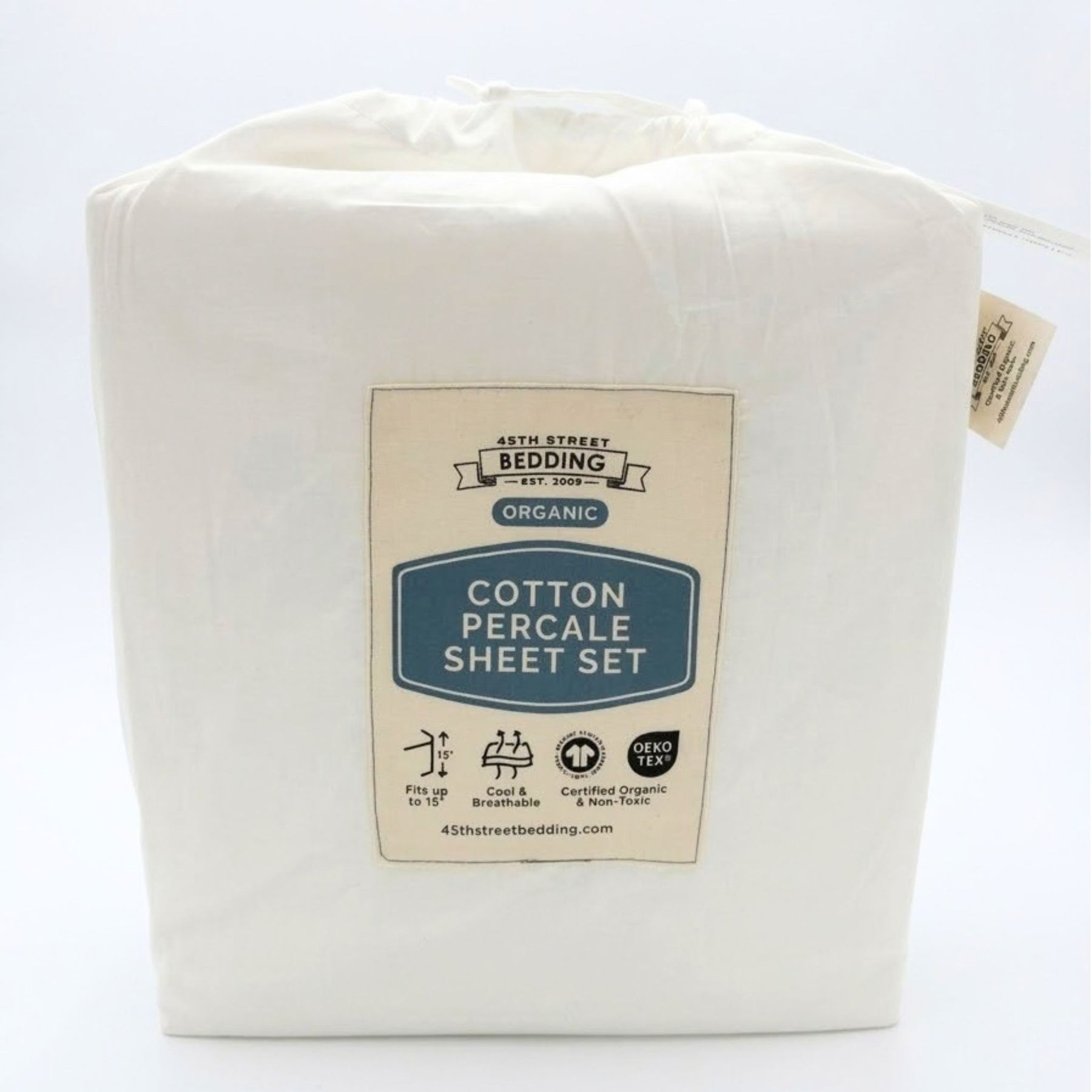 Stumptown Sheet Set Organic Cotton Percale