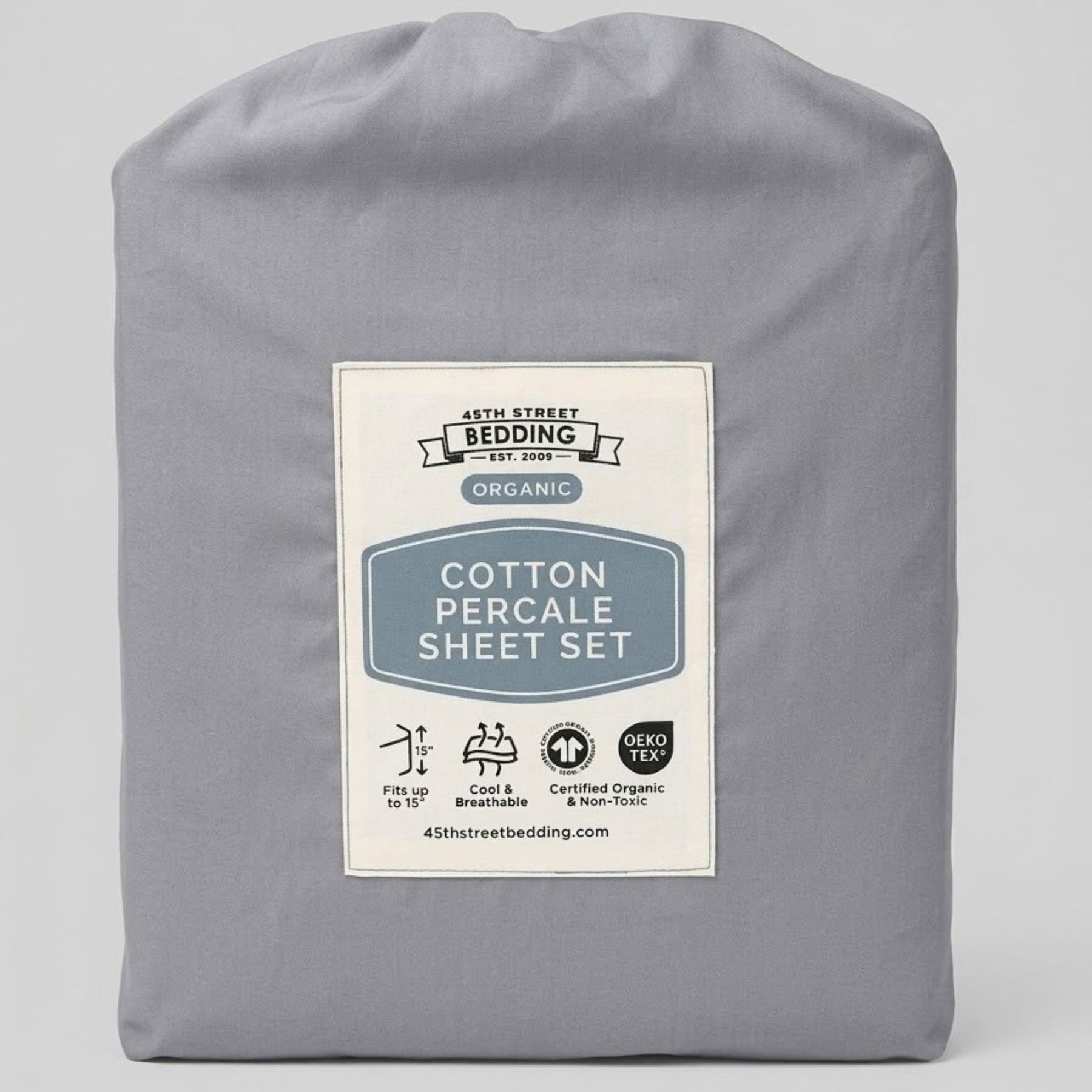 Stumptown Sheet Set Organic Cotton Percale