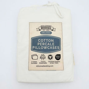 Stumptown Organic Cotton Percale Pillowcase Set