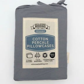 Stumptown Organic Cotton Percale Pillowcase Set